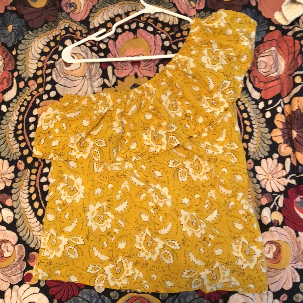 Off the shoulder floral top